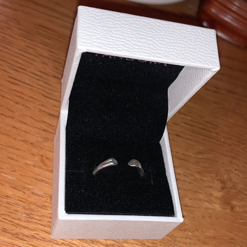 Pandora open hearts ring